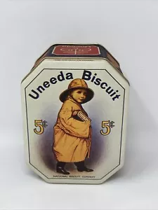 Vintage Uneeda Biscuit Tin Bristol Ware National Biscuit Company - Picture 1 of 8