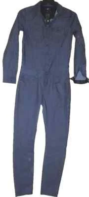 G-Star RAW Jumpsuit Overall Powel tacoma slim Original S/36 DkBlau Ärmel stretch - Bild 1 von 4
