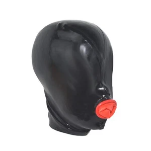 Maschera In Lattice Condotto Per Bocca Nera 0,4 Mm Taglia: XL (1982) - Foto 1 di 5