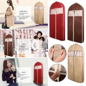 1pcs Garment Bags For Dress/Gown/Long Coat, with Transparents NEW A2R3 W1H1 B9N5 - Picture 1 of 24
