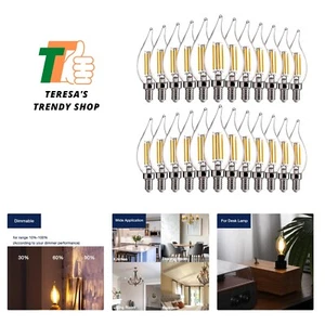 Dimmable LED Candelabra Bulbs 40W Equivalent, E12 Base LED Chandelier Light B... - Picture 1 of 8