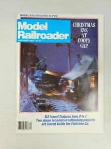 Model Railroader Trains Pacific Railway Tenshodo Roco DEC 1982 Vintage Magazine - Picture 1 of 4