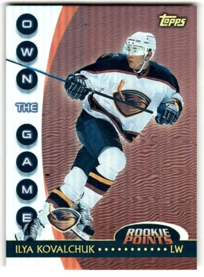 2002-03 Topps Own The Game Ilya Kovalchuk #OTG12 Atlanta Thrashers - Image 1 of 2