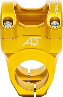 Industry Nine A35 MTB Mountain Bike Bicycle Stem Gold +/- 7 degree 35.0 x 50mm - Image 1 of 4