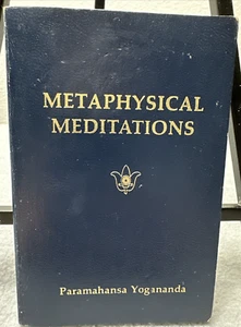 Metaphysical Meditations By Paramahansa Yogananda Self Realization 1976 Small PB - Imagen 1 de 10