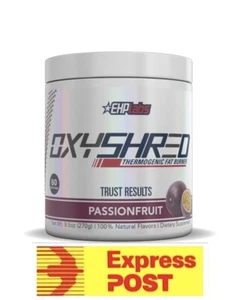 EHPLABS OXYSHRED EHP LABS OXY SHRED FAT BURNER WEIGHT LOSS FAST EXPRESS POST - Picture 1 of 22