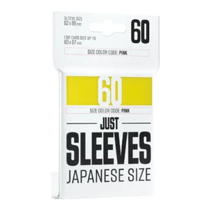 Mangas Gamegenic: Just Sleeves - Japonés Talla Amarillo | Código: Rosa (60) GX1017 - Imagen 1 de 2