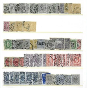 LOTE DE SELLOS ANTIGUOS F604 BÉLGICA, DINAMARCA, NEDERLAND  - Imagen 1 de 1