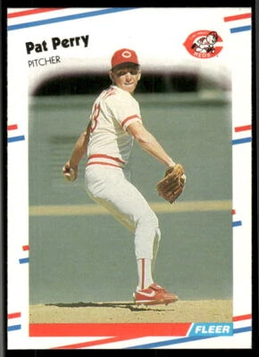 1988 Fleer #244 Pat Perry - Image 1 of 2