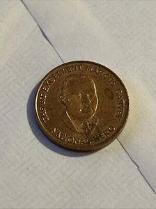 1995 Jamaica 25 Cents Coin - Picture 1 of 2