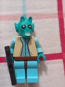 Lego Star Wars Greedo Minifigure SW0110 Mos Eisley Cantina Blue Box 4501 EX COND - Picture 1 of 5