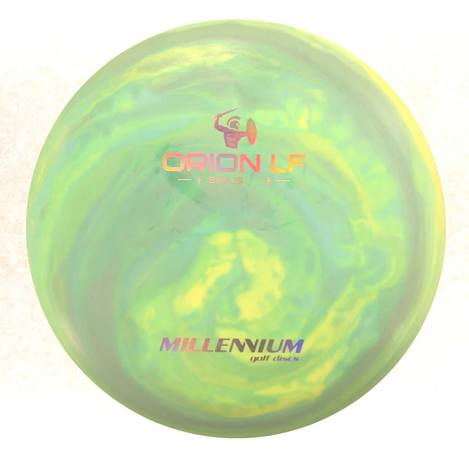 DISC GOLF MILLENNIUM FIRST RUN ZIPPER TOP SIRIUS ORION LF 164g DISTANCE DRIVER - Image 1 of 1
