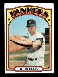 1972 Topps #47 John Ellis VG/EX Condition - Picture 1 of 2