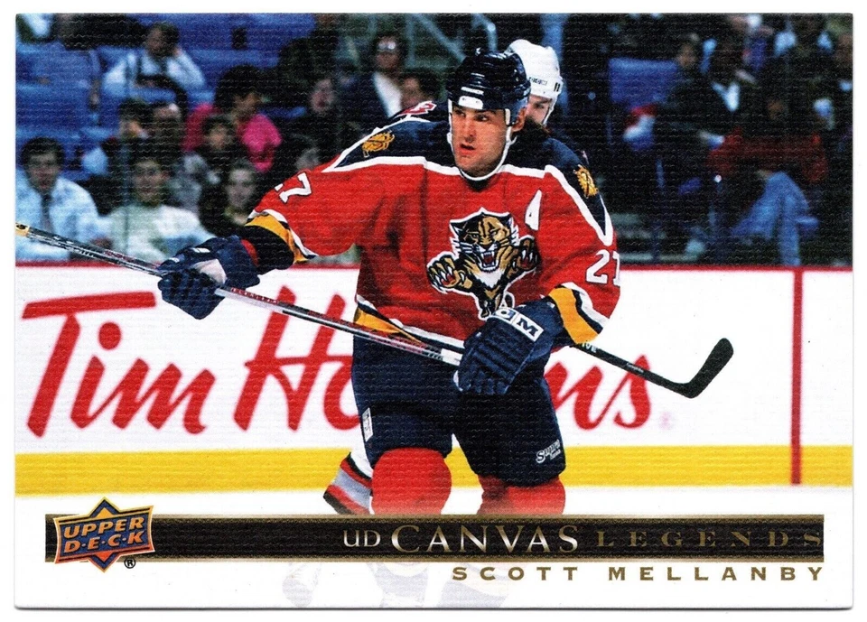 2020-21 SP Signature Edition Legends UD Canvas SCOTT MELLANBY #C-22 Panthers - Image 1 of 1