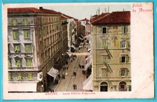 CARTOLINA PAESAGGISTICA CORSO VITTORIO EMANUELE ANCONA MARCHE PRIMI 900 N°4