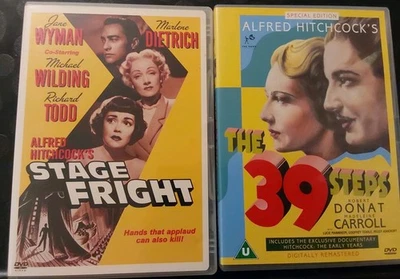 Alfred Hitchcock Rear Window Stage Fright  The 39 Steps North by Northwest  DVD  - Image 1 of 2