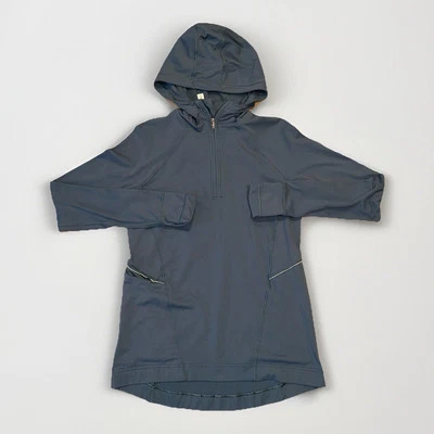 Lululemon Warm Stabilizer 1/2 Zip Hoodie Blue Women’s 4 - Image 1 of 4
