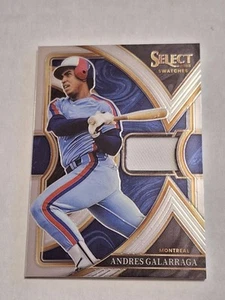 2023 ANDRES GALARRAGA PANINI SELECT SWATCHES RELIC CARD #SS-AG EXPOS ROCKIES - Picture 1 of 3