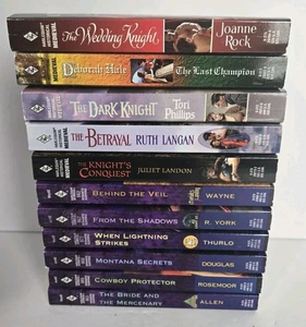 Lot of 11 Vintage Harlequin Mixed Series Paperback Books Romance Novel - Picture 1 of 6