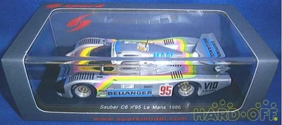 SPARK CLEAN C6 N ゚95 LE MANS 1986 CLEAN C6 N ゚95 LE MANS 1986 - Immagine 1 di 4