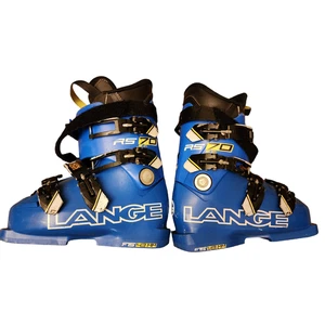 Lange RS 70 43MM Azul Botas de Esquí Junior Racing 266mm 22-22.5 Descenso F15 - Imagen 1 de 22