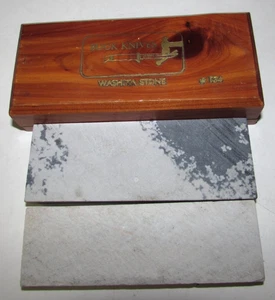 Vintage Buck Sharpening Stone With 2 Extras - Bild 1 von 2