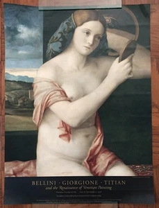 2006 Venetian Renaissance Art Exhibition Poster - Bellini Titian Giorgione 24x32 - Picture 1 of 7