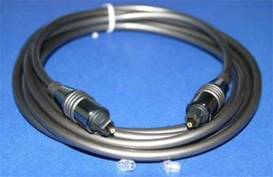 12FT TOSLINK-TOSLINK DIGITAL 5mm Audio Cable - Picture 1 of 1