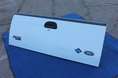 99-07 F250 F350 97-03 F150 PUERTA TRASERA DE FLOTA MONTAJE DE FÁBRICA OEM BLANCO Foto 1 de 4
