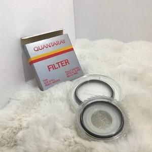 Quantaray Filter 55mm UV 24-166-1826. and ..Vivitar 49mm Uv Haze…0629 - Picture 1 of 2