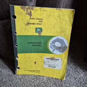 John Deere 400 Grinder Mixer Operators Manual OM-C20012 Issue C3 - Picture 1 of 6