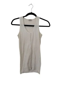 Brunello Cucinelli Tanktop Medium weiß ärmellos Baumwolle - Bild 1 von 3