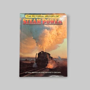 The Pictorial History Of Steam Power 1980 Hardback Book - Picture 1 of 5