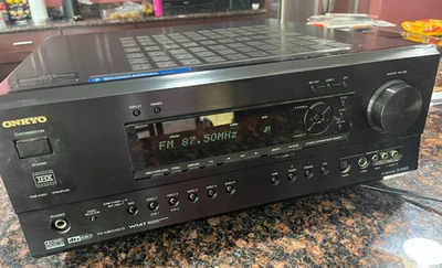 ONKYO AV / Audio Video 7.1 Channel Home Theater Receiver TX-SR800 - NO REMOTE - Image 1 of 4