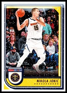 2022-23 Panini Hoops Nikola Jokić Denver Nuggets Center #187 Two-Time MVP Winter - Picture 1 of 2