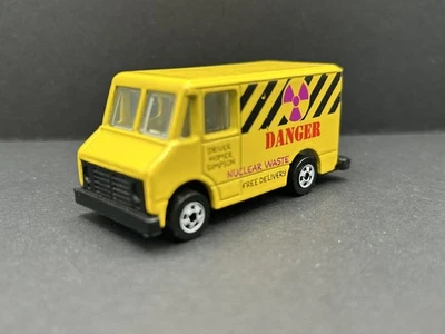 90s Mattel Hot Wheels Combat Medic Nuclear Waste Delivery Van Homer Simpson Loos - Image 1 of 4