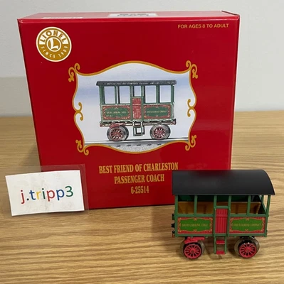 Lionel #25514 Best Friend Of Charleston Passenger Coach Add-On Car Train O Scale - Image 1 of 4