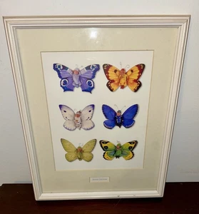 Vintage Anne Geddes Baby Schmetterling Sammlung 1999 mattierter Kunstdruck (SKU/CH-16) - Bild 1 von 6