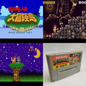 Master Takahashi's Great Adventure Island Hudson Super Famicom S - Picture 1 of 13