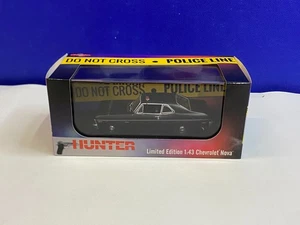 GMP 1/43 SCALE MATTE BLACK HUNTER POLICE 1971 CHEVROLET NOVA 1 OF 540 - Picture 1 of 8