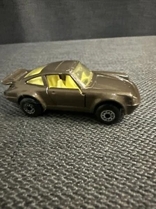 Vintage 1978 Matchbox Porsche Turbo Superfast No 3, Brown - Picture 1 of 6