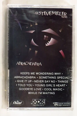 STEVE MILLER BAND – Abracadabra 1987 US XDR cassette SEALED - Image 1 of 2