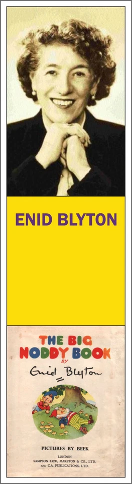 ENID BLYTON BOOKMARKS NODDY SECRET SEVEN FAMOUS FIVE MALORY TOWERS & MORE