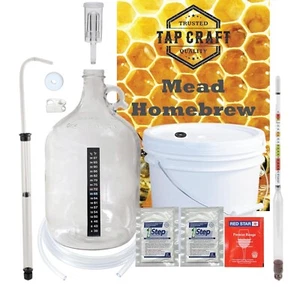 Mead Making Starter Kit - One Gallon - Make Your Own Mead Kit - Picture 1 of 4