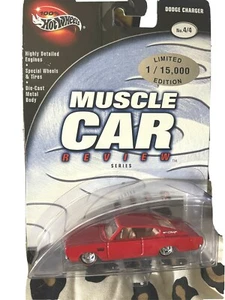 Hot Wheels Red Dodge Charger LE Muscle Car Review Series Diecast 2002 - Picture 1 of 10