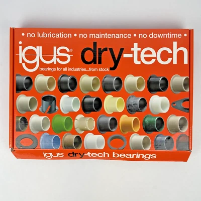 Kit de muestra igus Iglide - Rodamientos de polímero Dry-Tech | Autolubricantes Foto 1 de 4