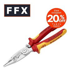 Knipex 13 96 200 T BK KPX1396200T Installation Pliers with Tether Point 200mm