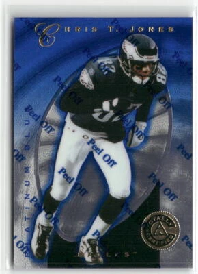1997 Pinnacle Totally Certified #85 Chris T. Jones Pl Blue #/2499 ☘️👀601 - Image 1 of 2