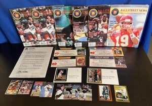 Ballstreet News Price Guides Lot of 6 w/cards+ Michael Jordan, Shaquille O'Neal - Picture 1 of 12