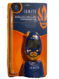 Termómetro a la parrilla inalámbrico Ignite 8 ajustes de carne alcance de hasta 100 pies - alarmas - Imagen 1 de 3